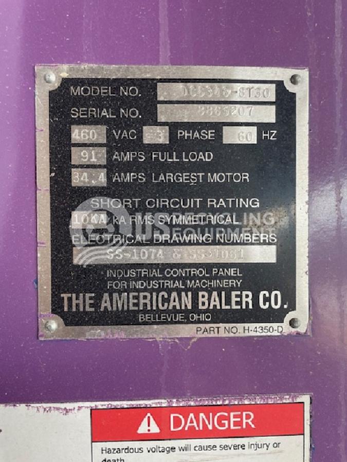 Used 2007 American Baler DC-6348-ST30 Auto Tie