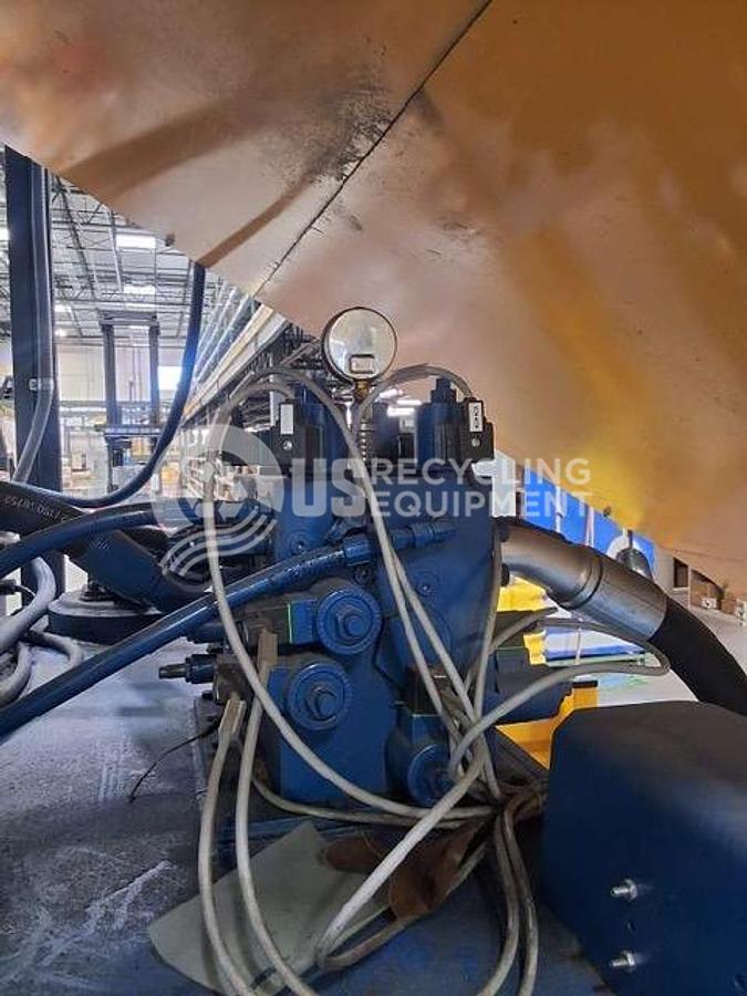 Used 2016 American Baler PW3560 Closed Door Horizontal Baler with Conveyor