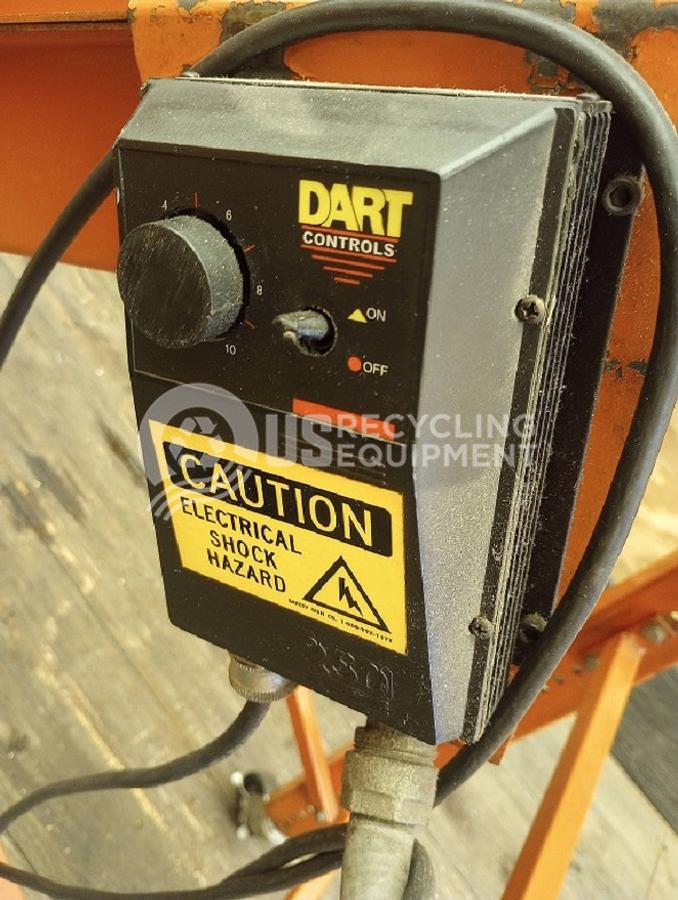 Used EMI Six (6) 9' Inclined Conveyors