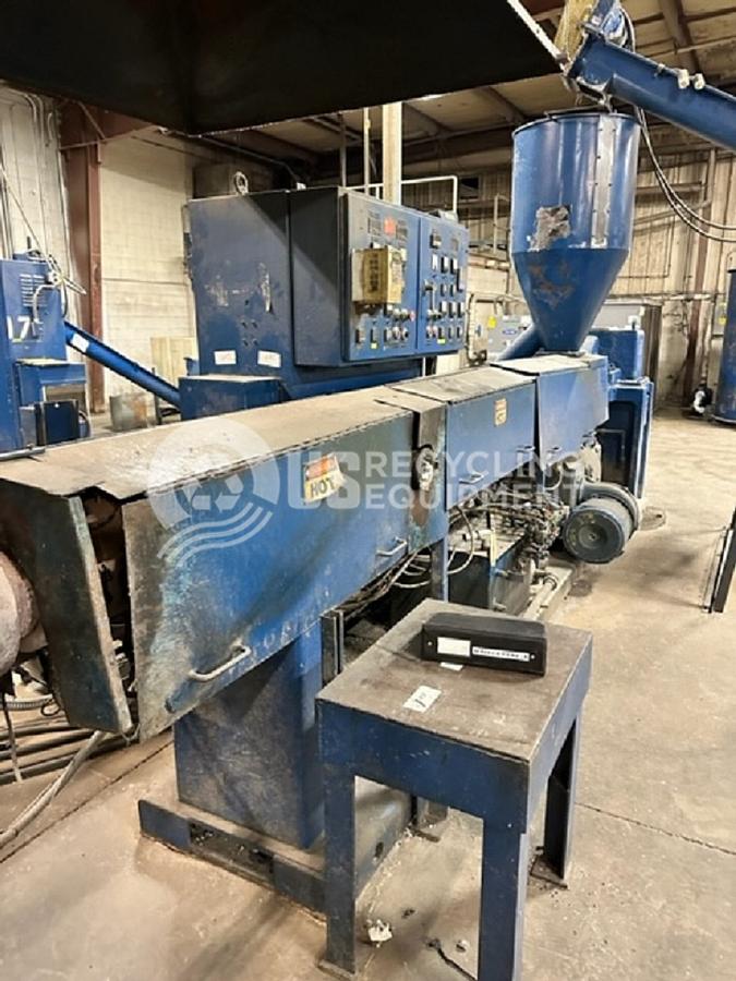 Used Welex 4.5" Pelletizing Line