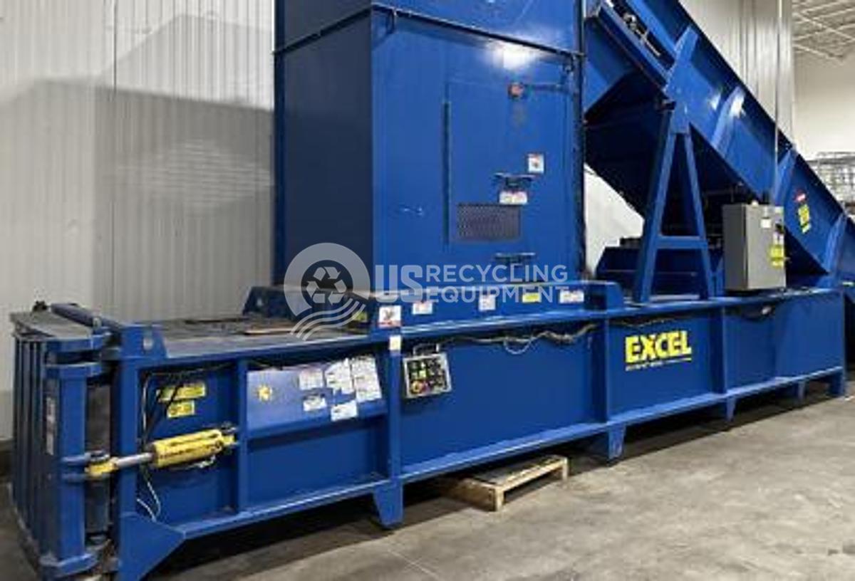 Used Excel EX63 Horizontal with oversized feed opening