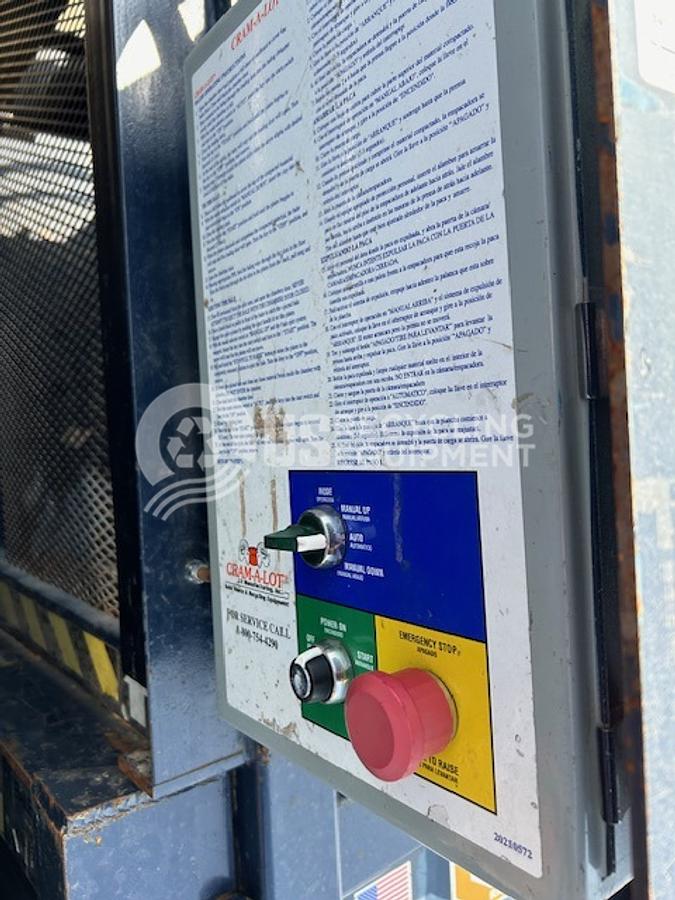 Used JV Manufacturing Five (5) VB-60 Vertical Balers