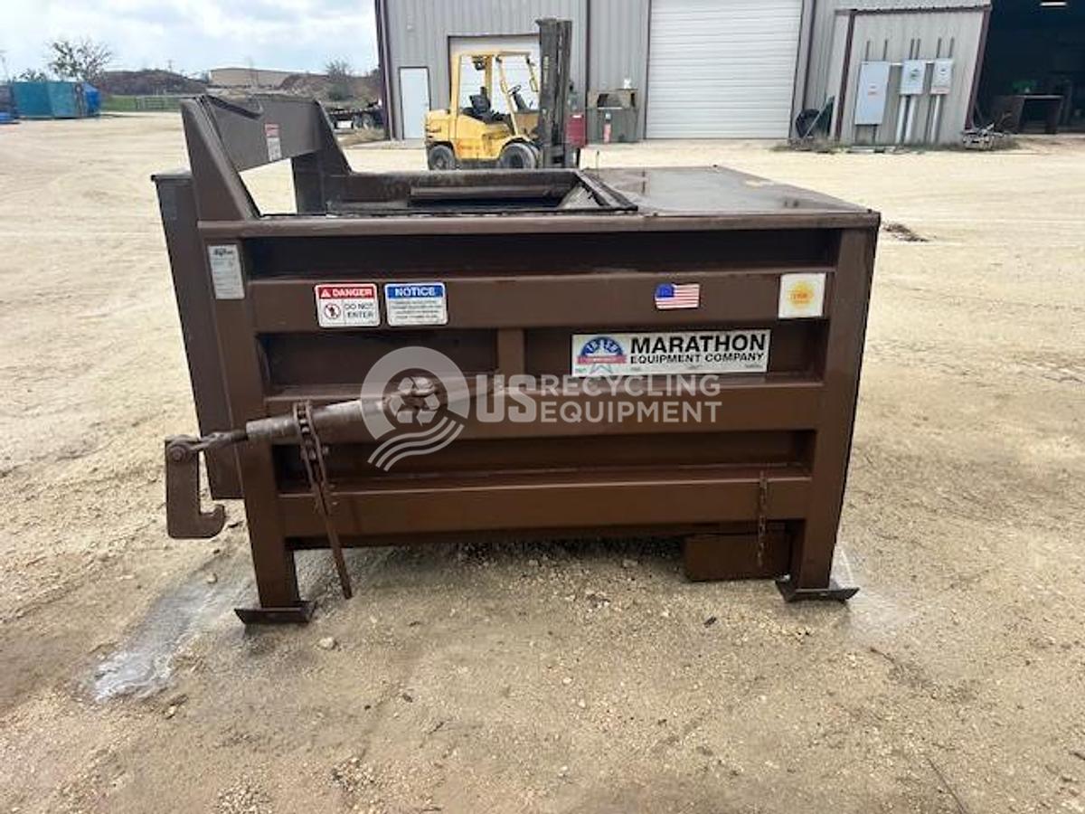 Used Marathon TC-220T Stationary with Ramject 30 Yard Container