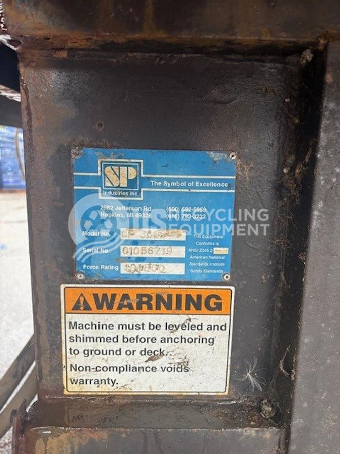 Used SP Industries CP-3002 Stationary