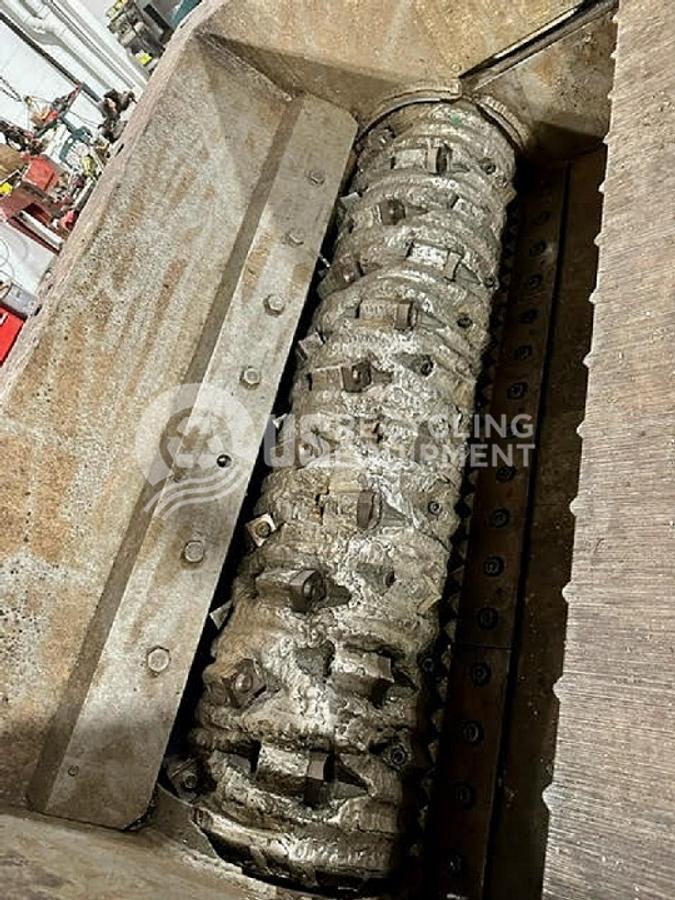 Used 2008 Vecoplan 2008 Model K (Shorty 100 HP) Single Shaft Shredder