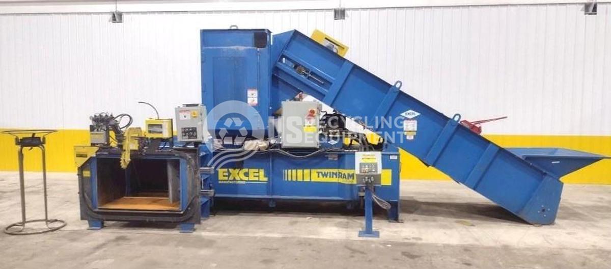 Used Excel 2R63 Two Ram Horizontal Baler