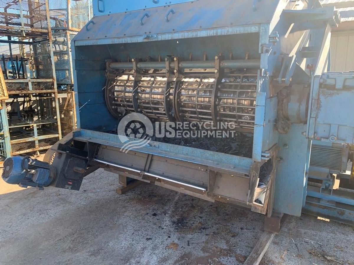 Used Vecoplan RG78-200 Single Shaft Shredder