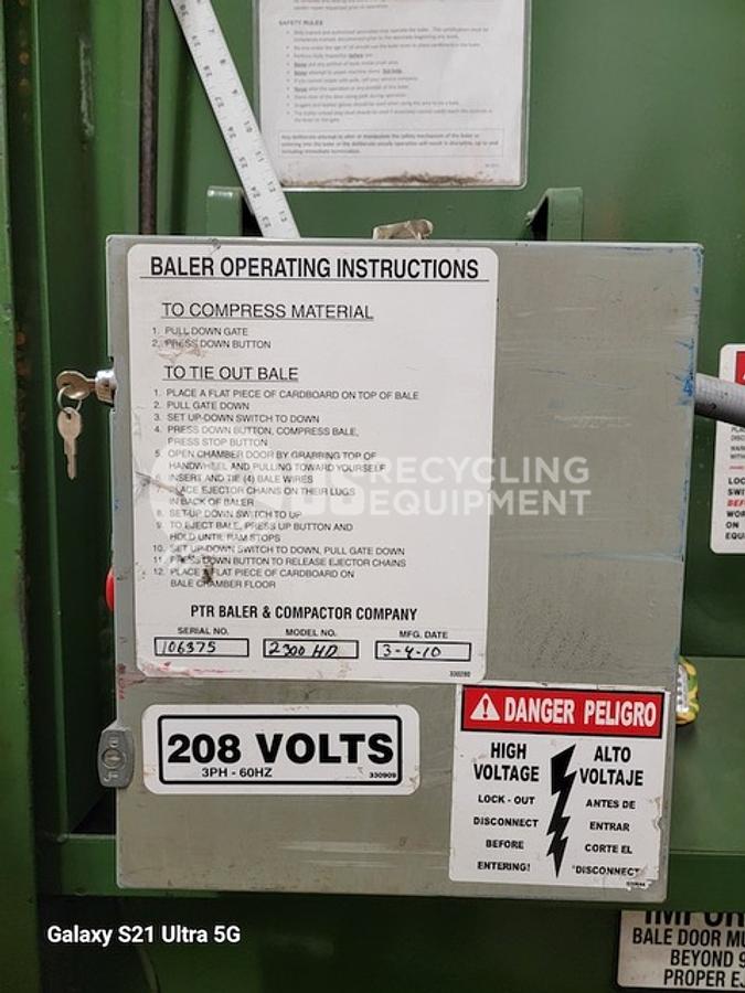 Used 2010 PTR 2300HD