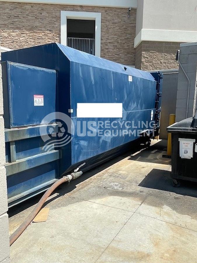 Used 2017 Wastequip 265IP 30 Yard Stationary