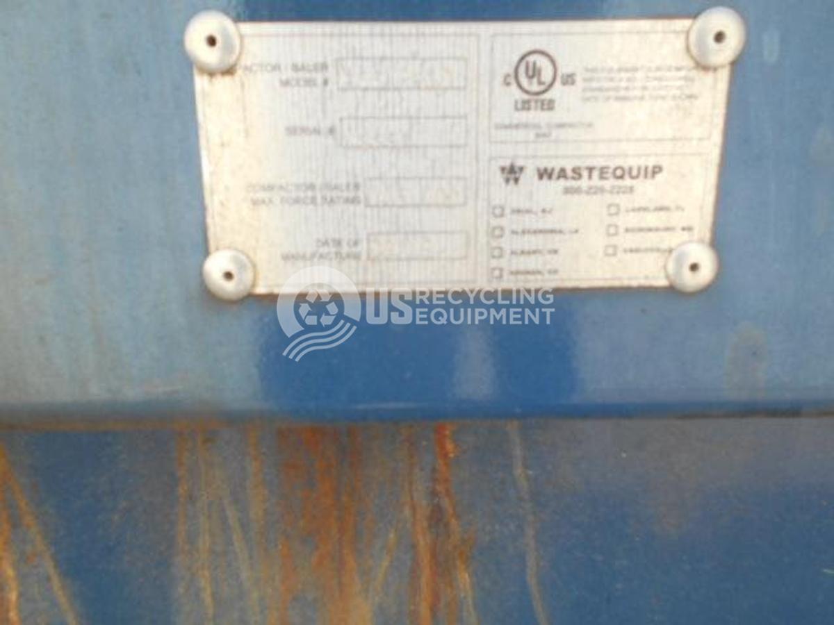 Used Wastequip 265IP 30 Yard Stationary