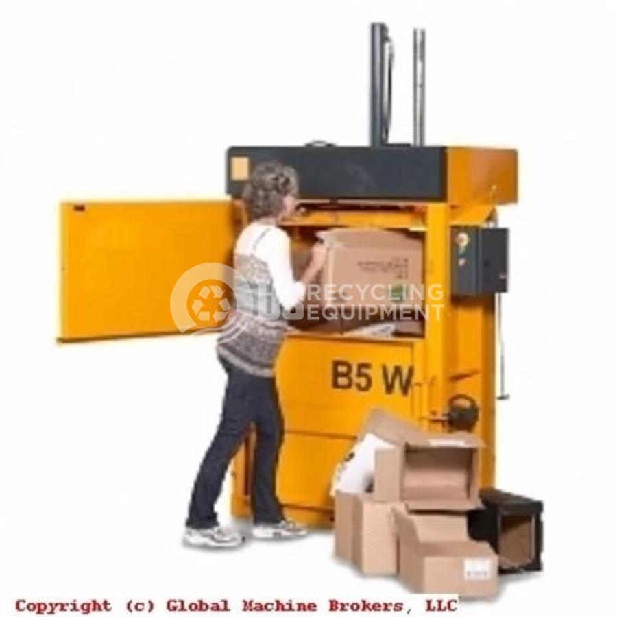 Used Bramidan B5-W 36" Stockroom Vertical Baler