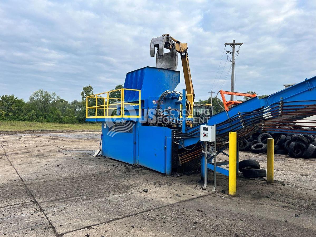 Used BCA ES2000 Beast Dual Shaft Shredder