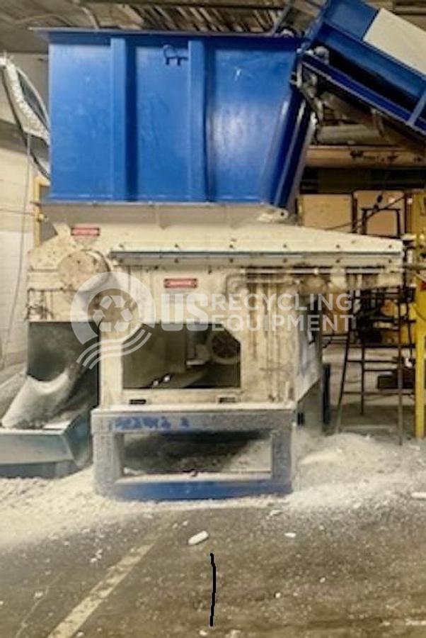 Used Vecoplan 50HP Single Shaft