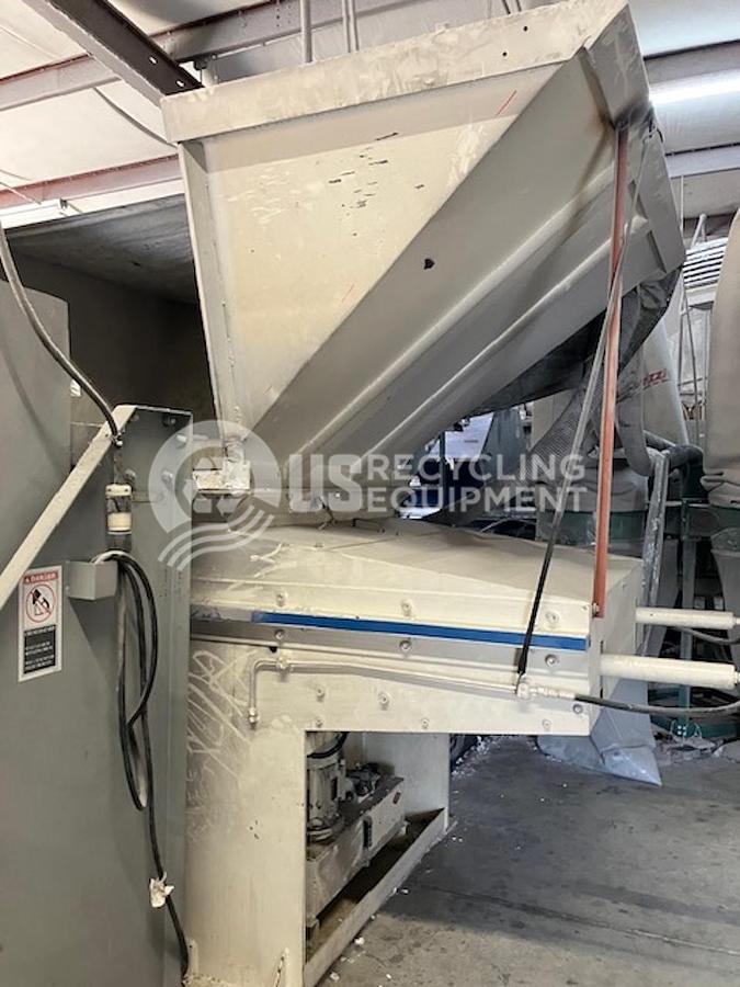 Used 2001 Vecoplan RG 52-60SWU Single Shaft