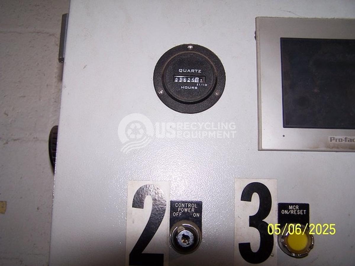 Used 2013 SSI Dual Shear Shredder w/Conveyor & Tipper