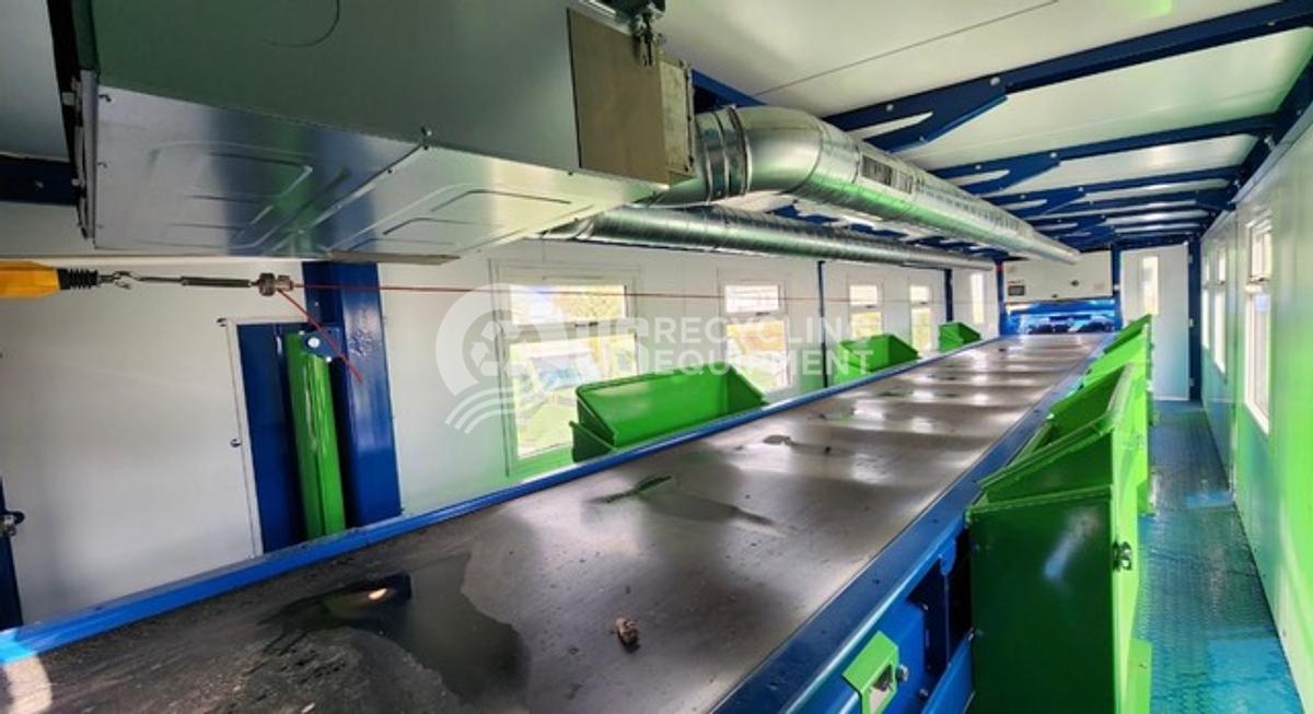 Used CRS CRS-021 Mobile Sorting Platform