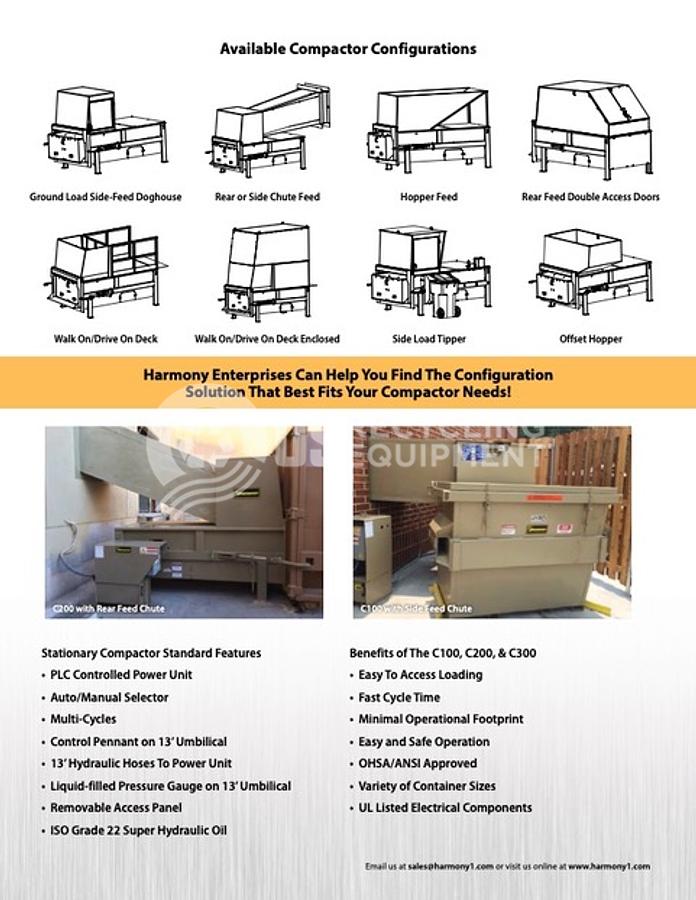 Used Harmony Eight (8) C300-STD