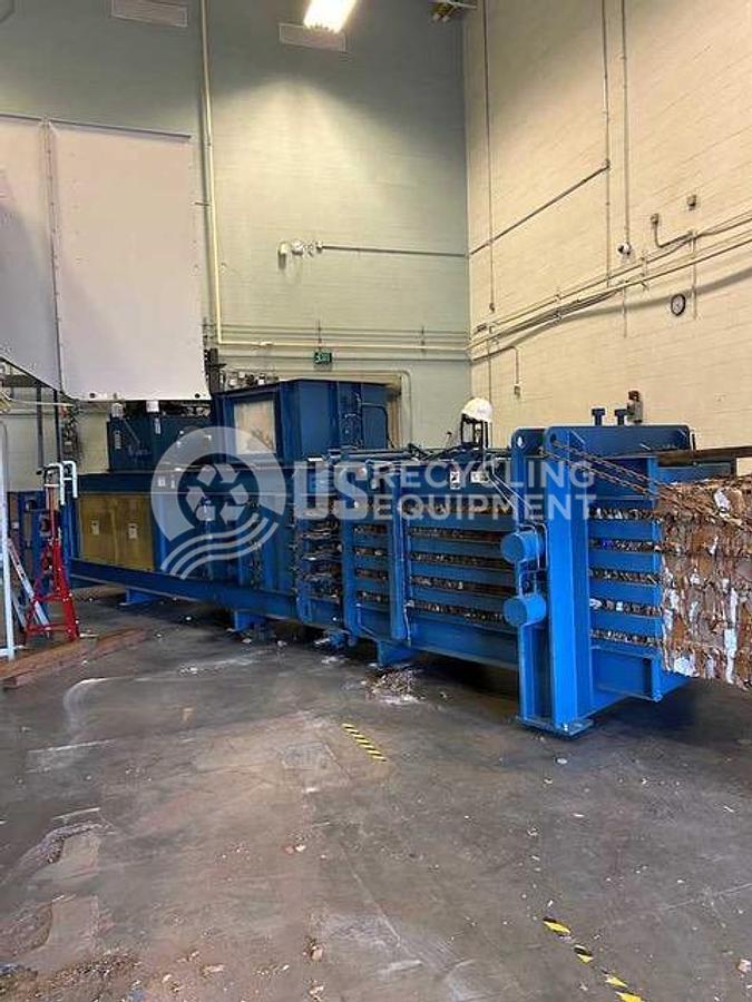 Used 2009 IPS AT864-30 Wide Mouth Auto Tie Horizontal Baler