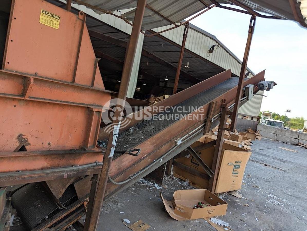 Used Eriez Trommel/Crossbelt Magnet/Eddy Current Sort Line