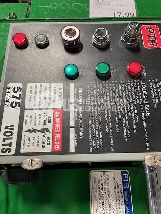 Used 2016 PTR 7200HD-8 Deep Chamber Vertical