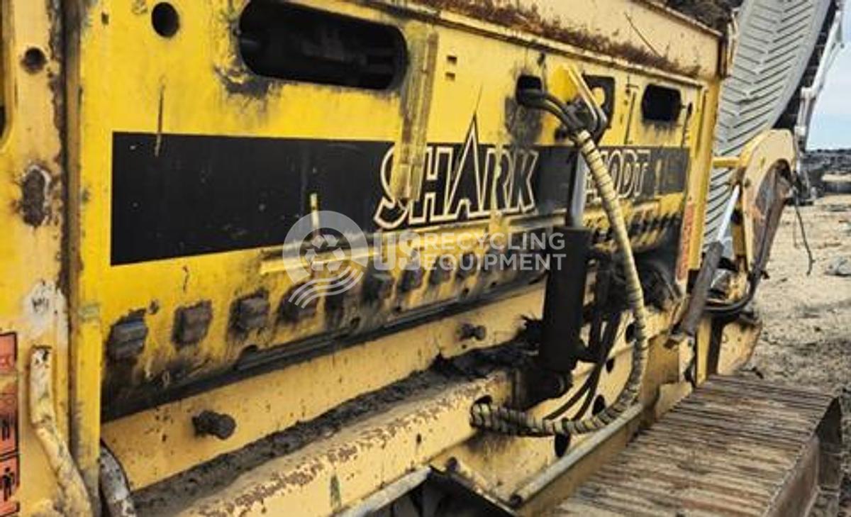 Used 2013 Tana Shark 440DT Single Shaft Mobile Shredder