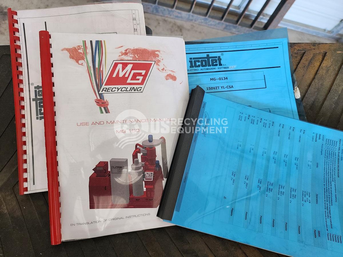 Used Copper Aluminum Granulation System