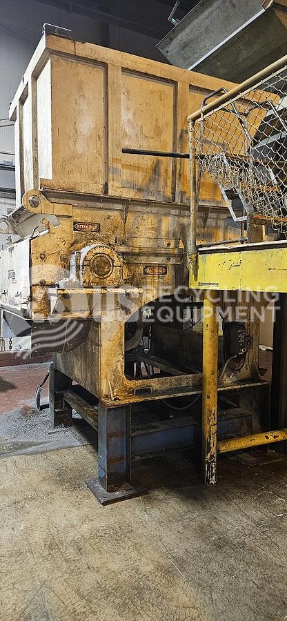 Used Vecoplan 125HP Single Shaft Shredder