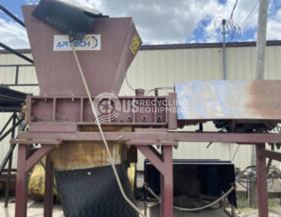 Used Artech RDE 75-36 Dual Shaft Shredder