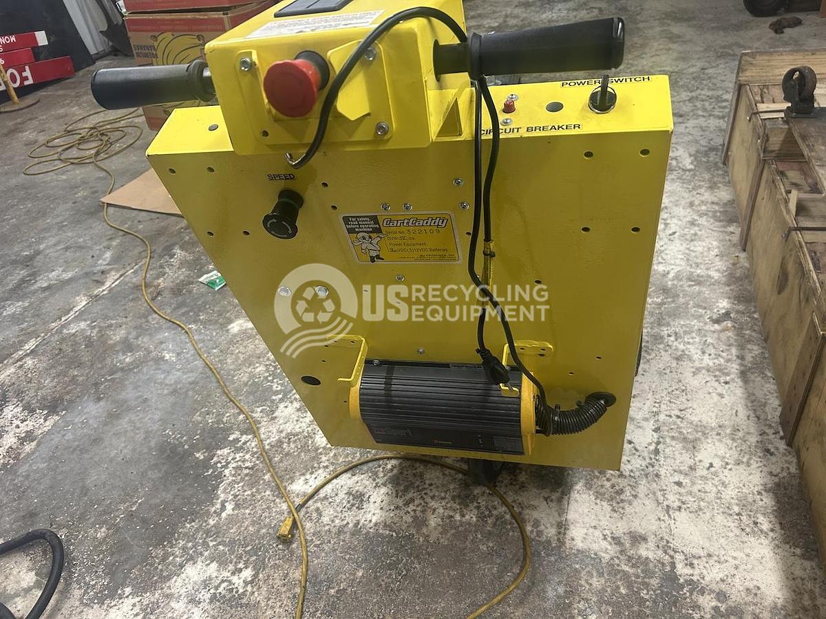 Used Cart Caddy 10,000 Lb Waste Caddy Dumpster Mover