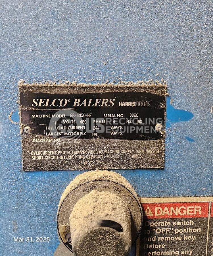 Used Selco 2R-12150-NF Horizontal with Conveyor