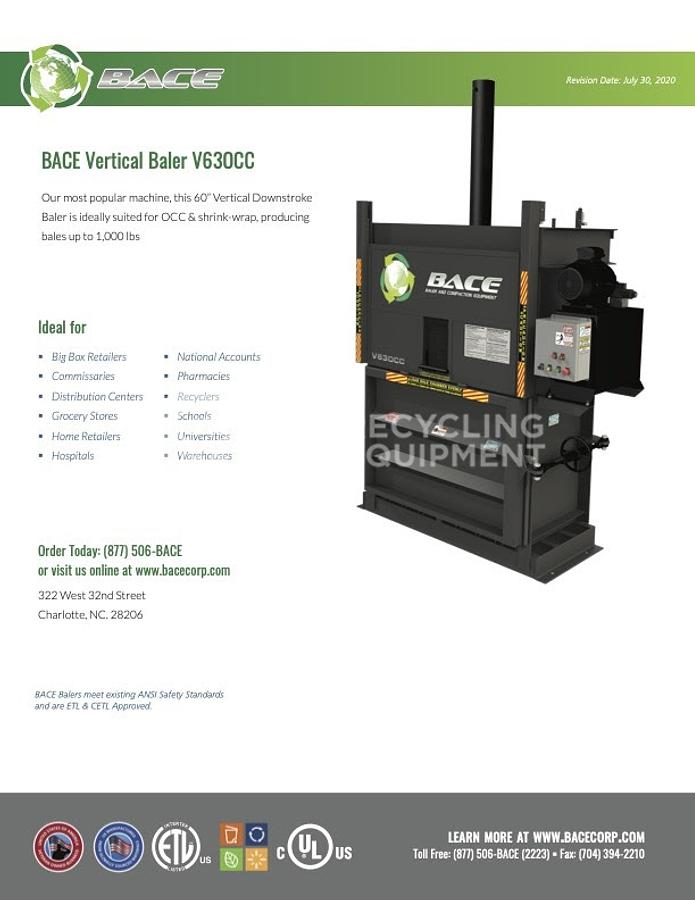 Used 2023 Bace V63OCC Vertical