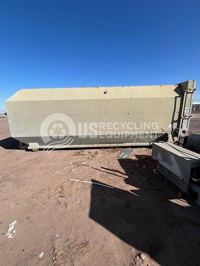 Used McClain M2 Stationary with 40YD Container