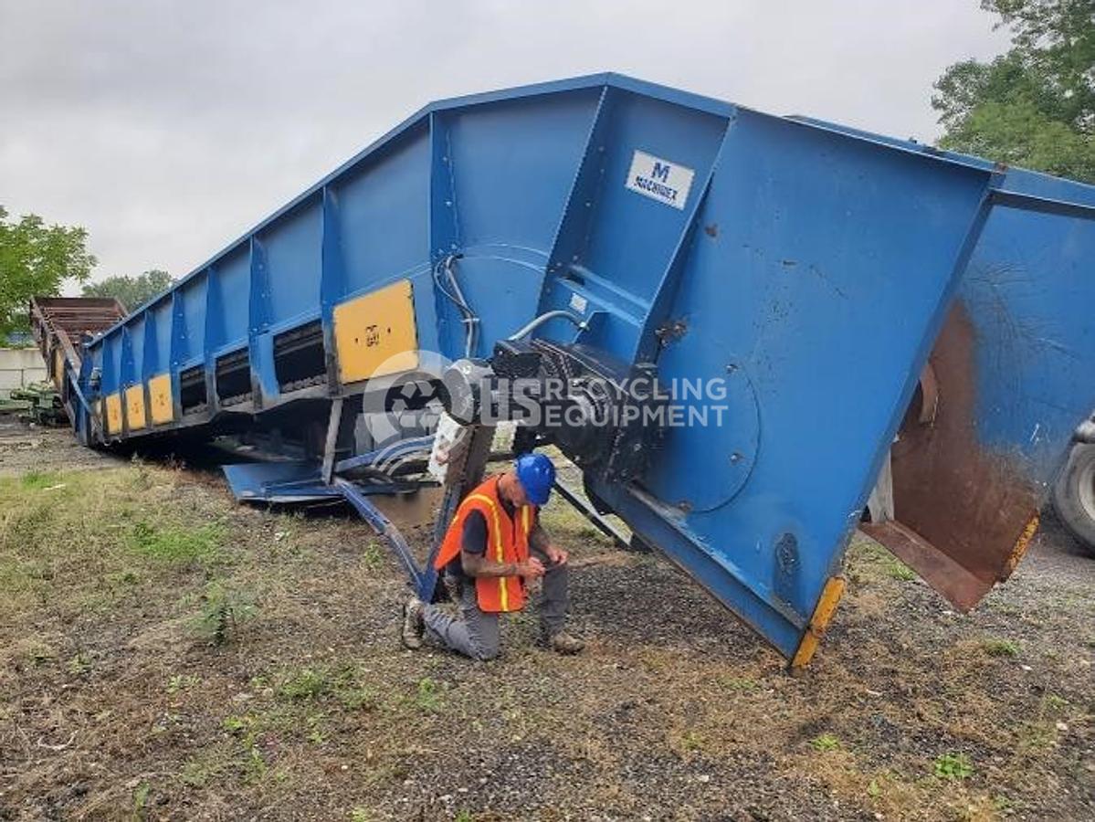 Used Machinex CCA4-114L 60" Steel Belt Conveyor