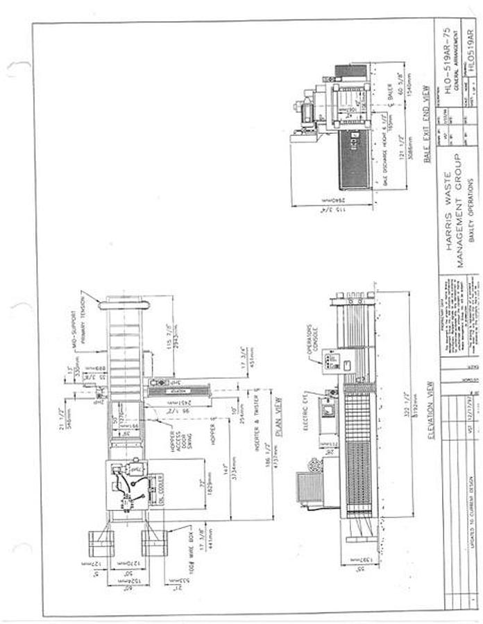 Used Harris/Selco HLO-519 Auto Tie Horizontal