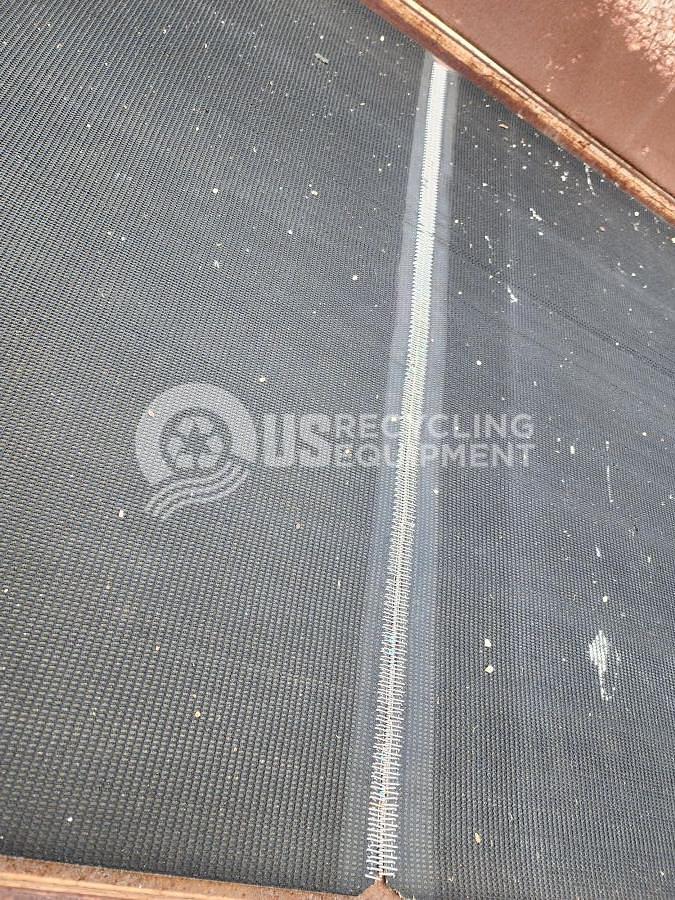 Used Hytrol Two Rough Top Rubber Belt Conveyors