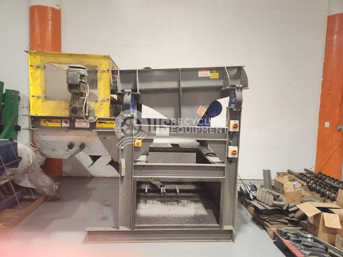 Used 2018 Magnapower Drum Magnet / 1200 HSIC Drum Separator