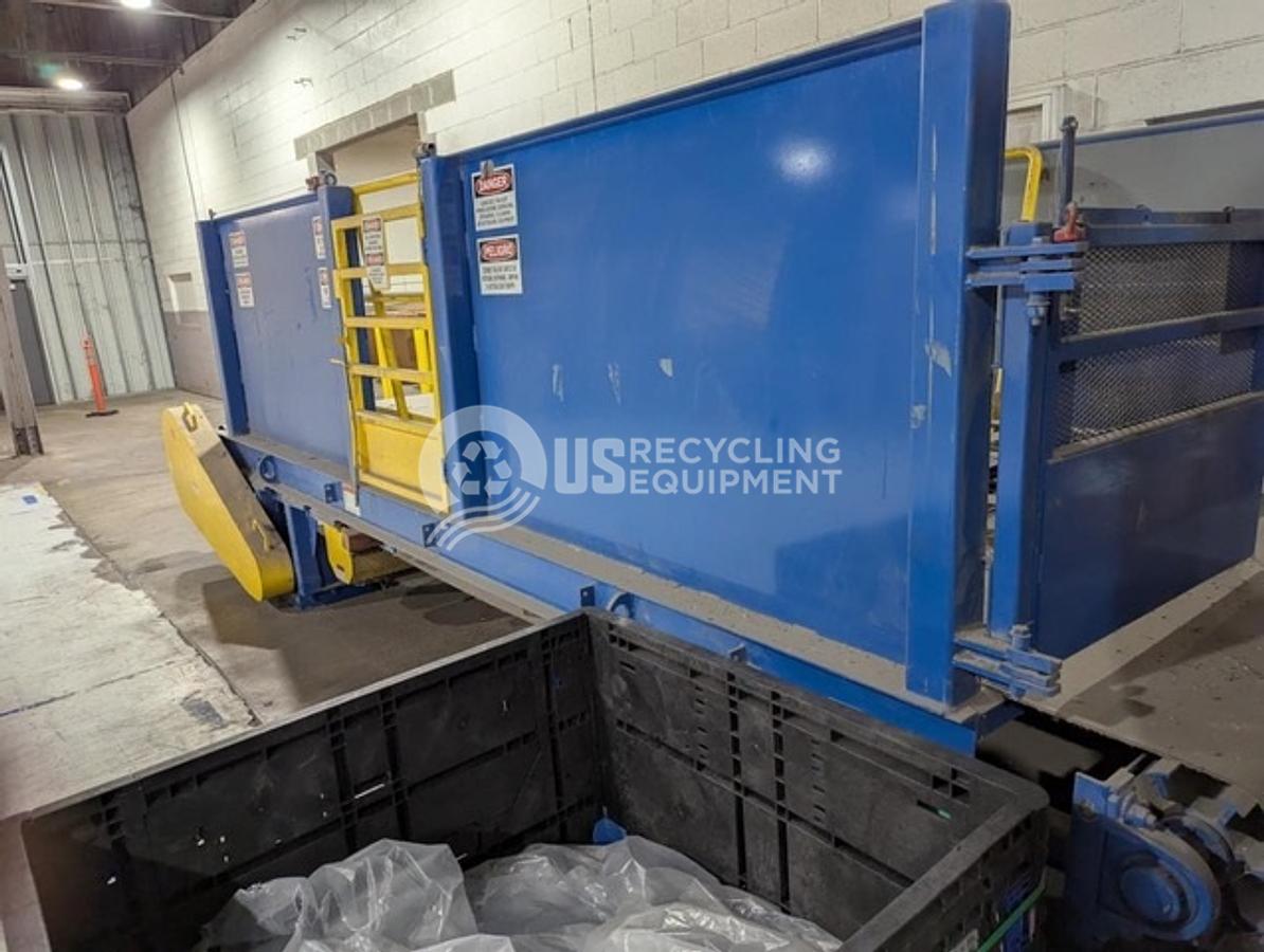 Used Unknown Manufacturer: Used 7" x 19' Feed Conveyor