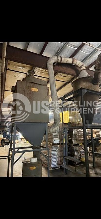 Used Retech/Cumberland Shredder/Granulator/Conveyor System