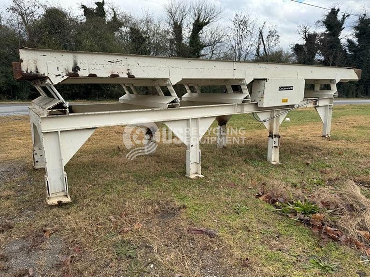 Used Unknown Manufacturer: Used Two (2) Vibratory Conveyors