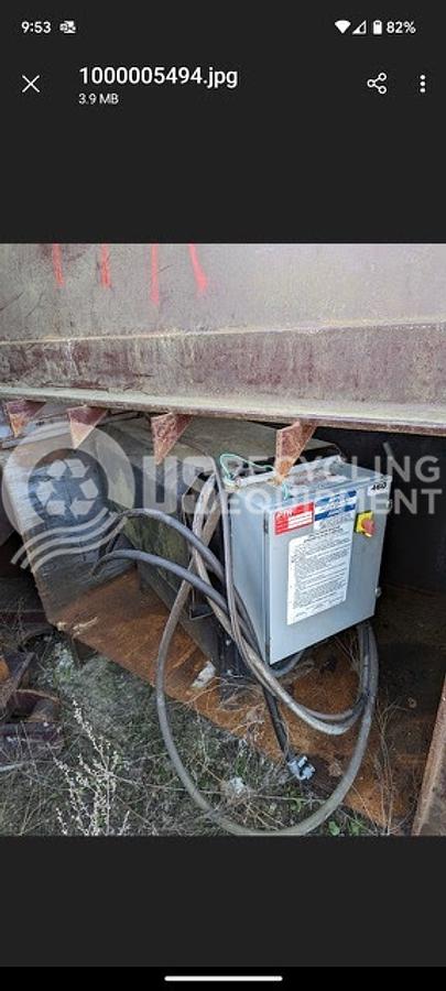 Used PTR TP2000SP & 20 Yard Container