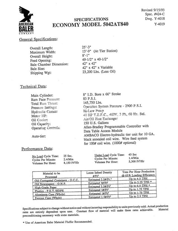 Used 1991  5042-AT960