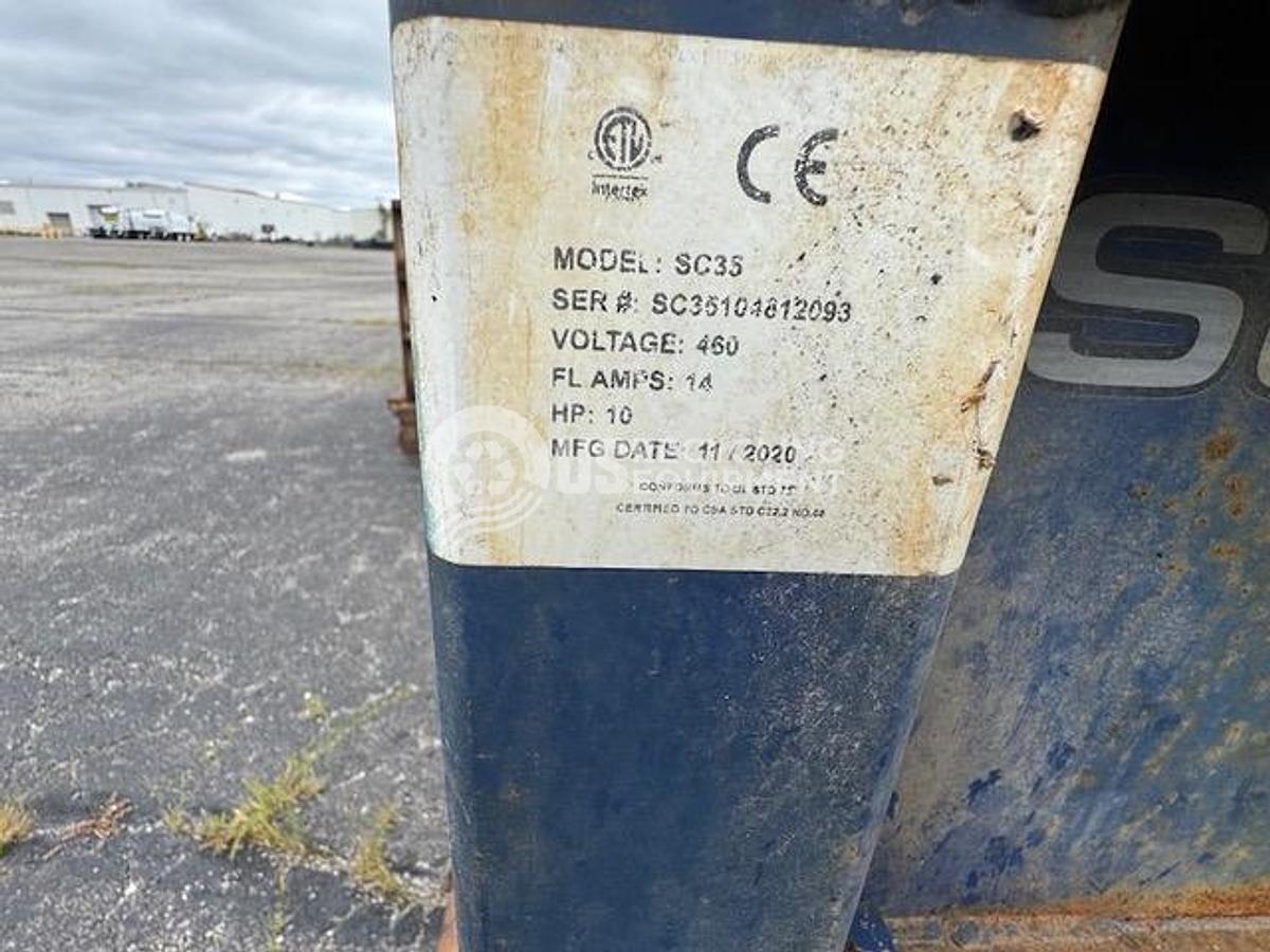 Used PTR & Bace PTR PT350 & Bace SC35 Self Contained Compactors