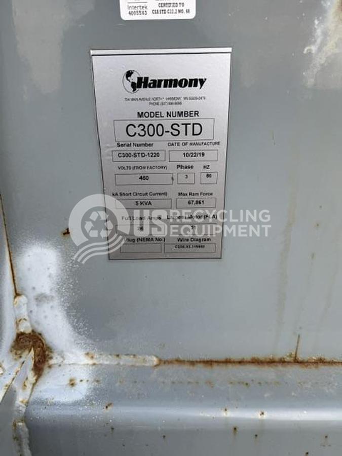 Used Harmony Three C-300-STD Self Contained Compactors