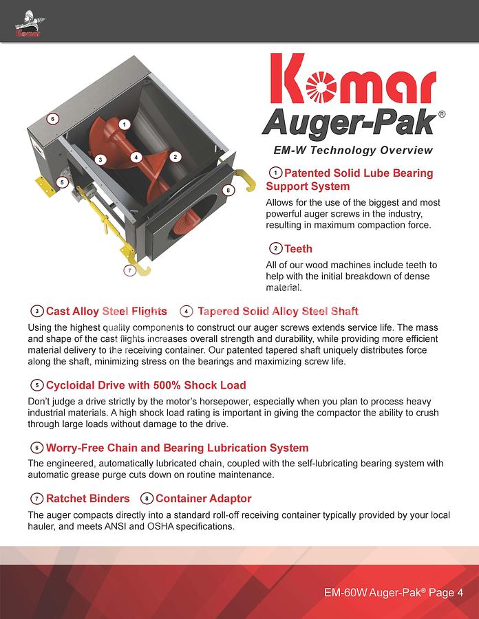 Used 2019 Komar EM-60W Self Contained
