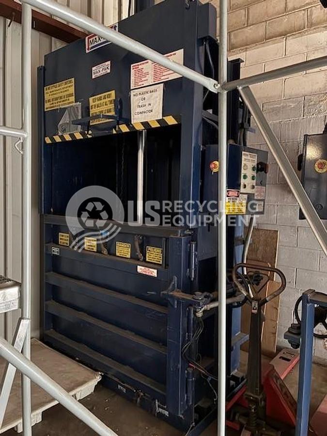 Used Max Pak Two (2) MP60F Vertical