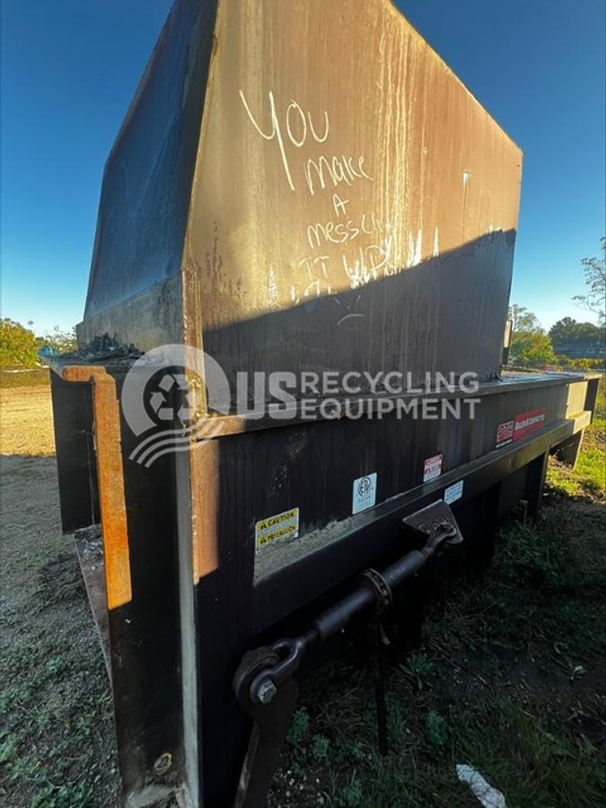 Used PTR Two (2) TP4000 Stationary Compactors