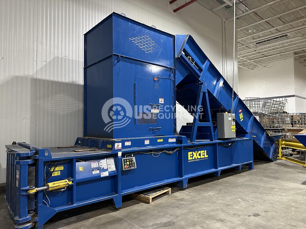 Used Excel EX63 Horizontal with oversized feed opening