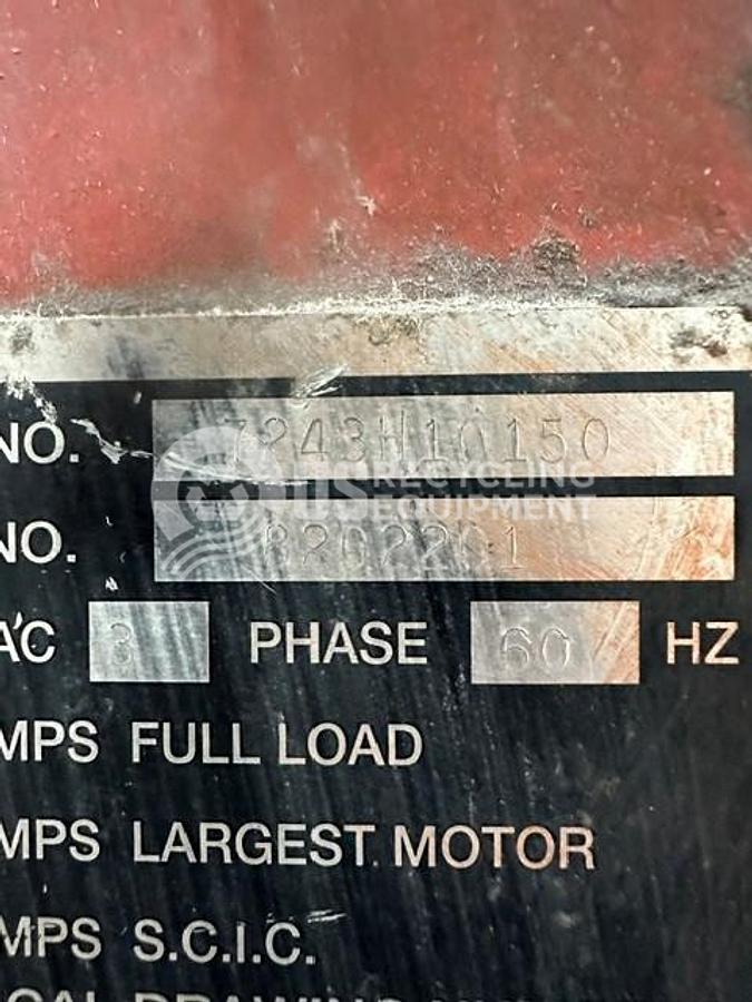 Used American Baler 7243H-10150 Horizontal Baler
