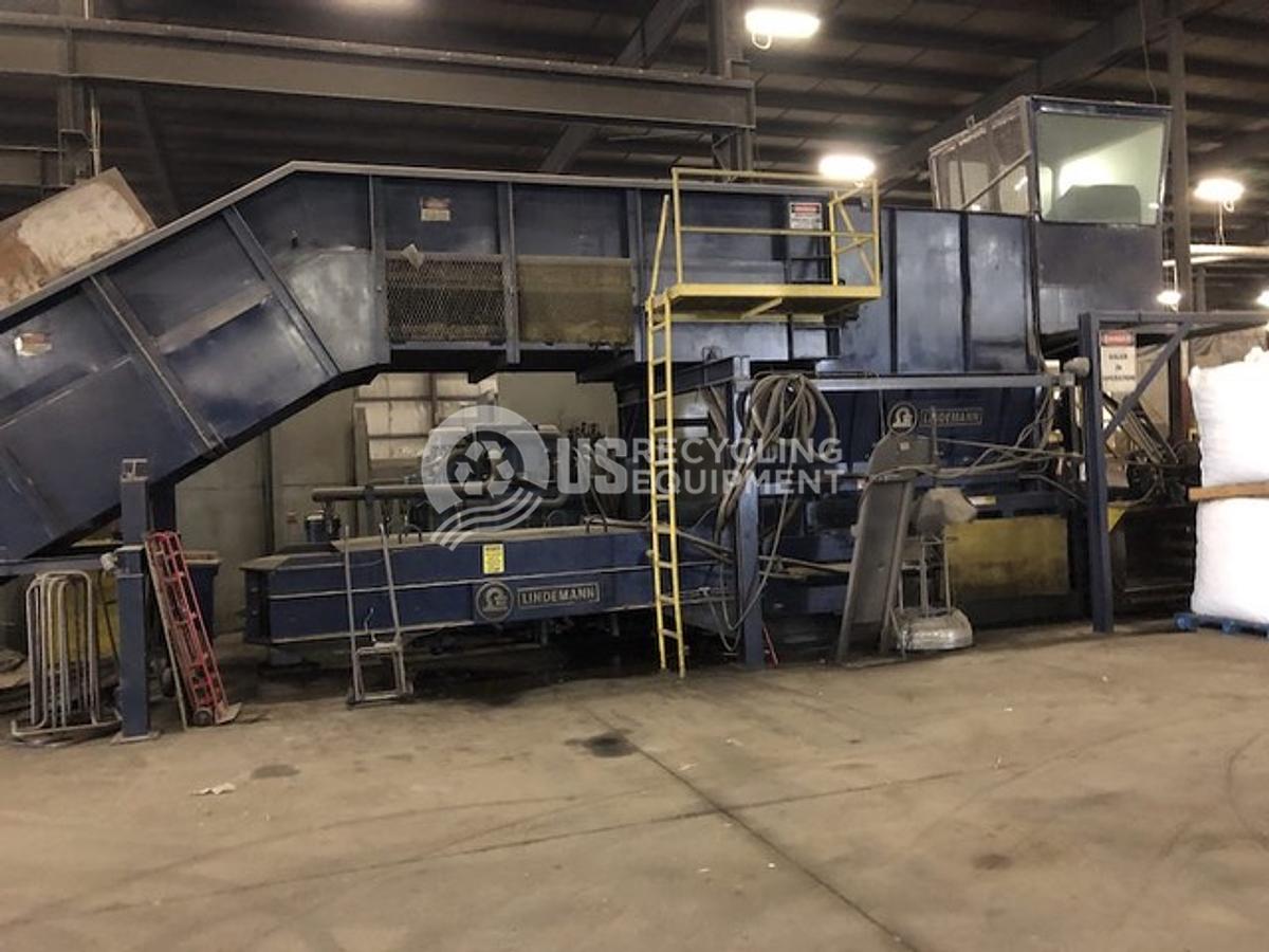 Used 1922 Lindemann 1132-200T 2 Ram Horizontal