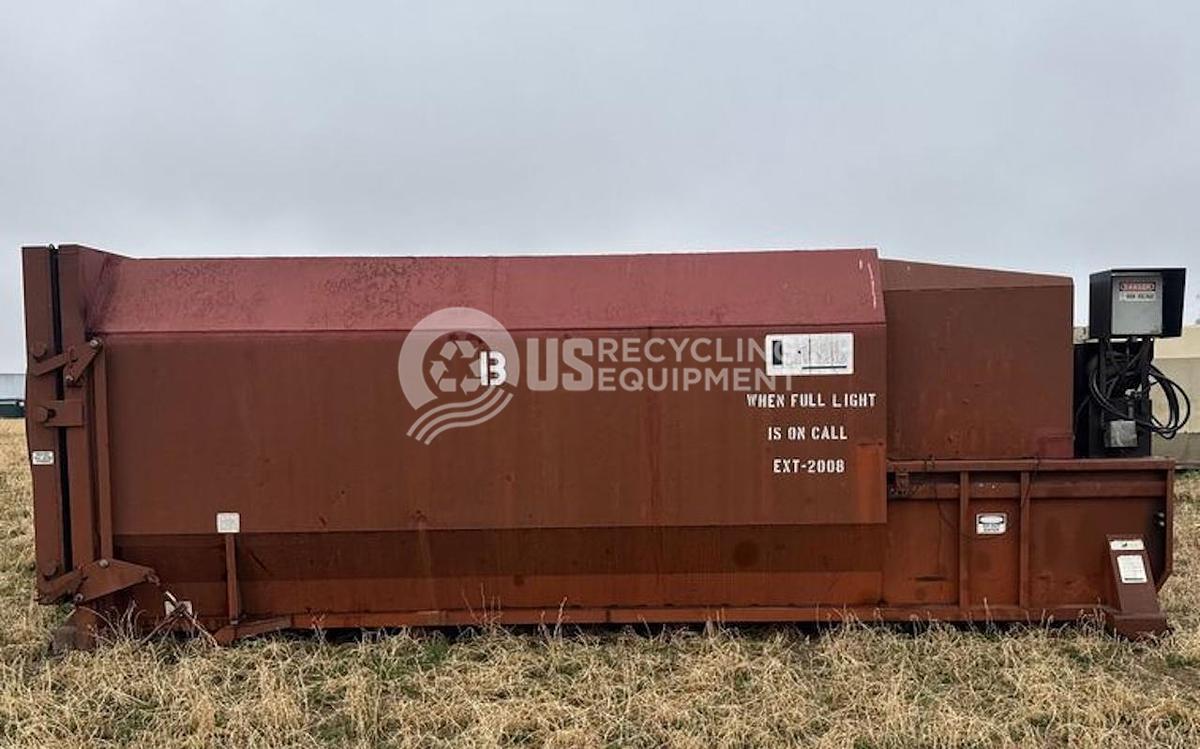 Used K-PAK KP35 Self Contained Compactor
